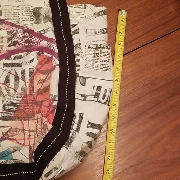 Roxy canvas black and white fun tote!! - Picture 3 of 7